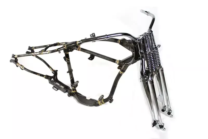 Harley Davidson 1936-52′ 45″ WL Frame, Fork, and Handlebar Set