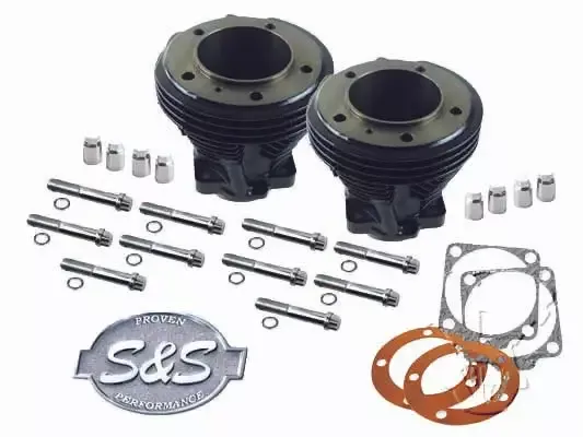 Harley Davidson 1978-84′ 80″ S&S Shovelhead Cylinder Set w/ Bolts & Gaskets