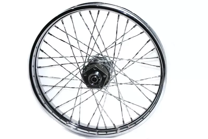 Harley Davidson 1980-83′ FX 21″ Twisted Spoke Chrome Front Wheel
