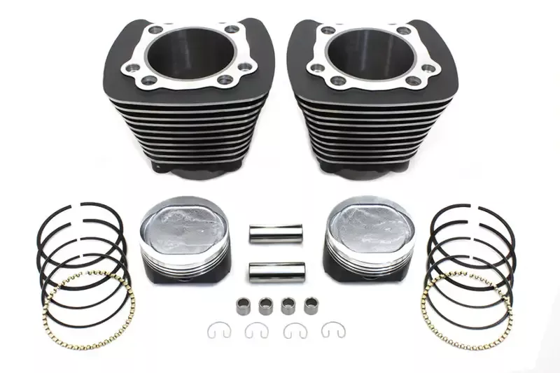 Harley Davidson 1986-03′ XL Sportster 883cc to 1200cc Big Bore Kit- Black