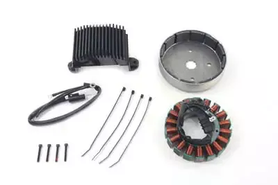 Harley Davidson 2004-05′ FLH, FLT Alternator Charging System-50 Amp