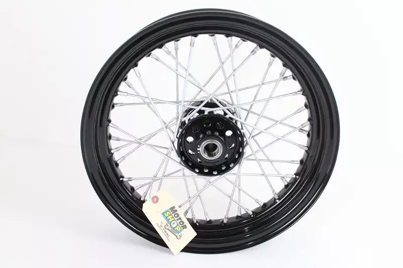 Harley Davidson FL UL EL WL 16″ Replica Front or Rear Star Hub Spoke Wheel