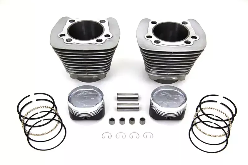 Harley Davidson XL 1200cc Cylinder and Piston Conversion Kit- Silver 86′-03′