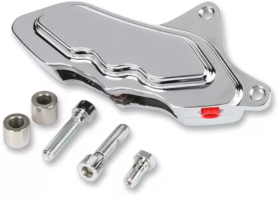 HAWG HALTERS 6-Piston, Front Left Brake Caliper - Fits 2000-2014 Harley-Davidson Softail & 2000-2007 Touring models - LHSCC6001