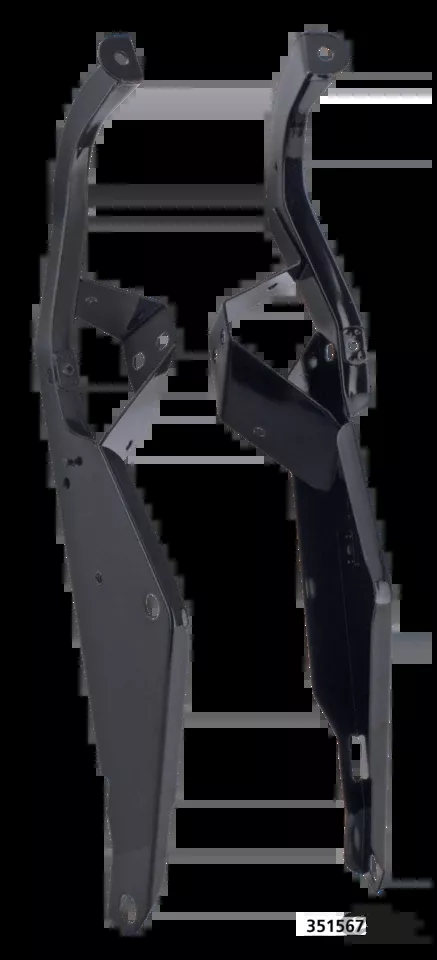 Heavy Duty Lower Mounting Bracket Kit for Harley-Davidson