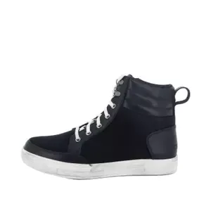 HelstonsFabric and leather motorcycle sneakers Osaka Air