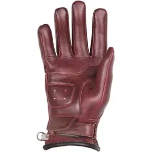 HelstonsWomen's summer leather motorcycle gloves cream