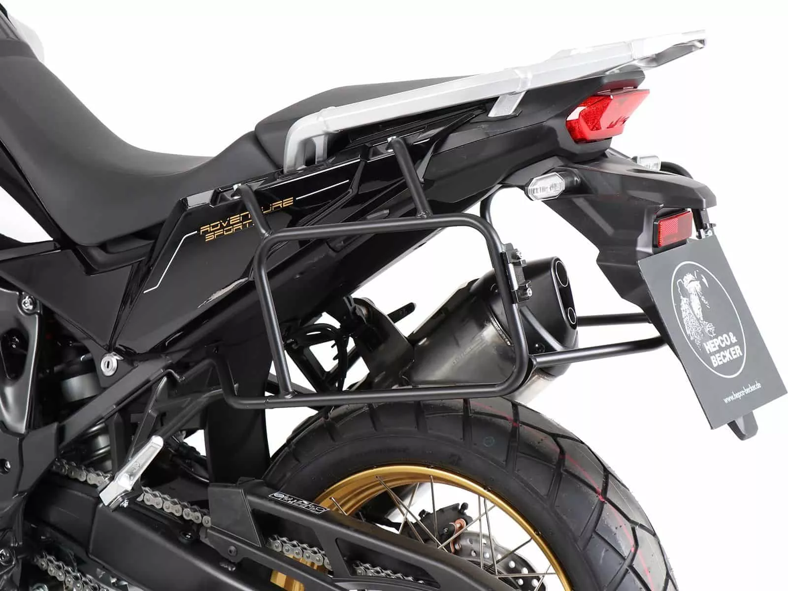 Hepco & Becker - Sidecarrier Black for Honda CRF 1100L Africa Twin (2019-2023) / Adventure Sports (2020-2023)