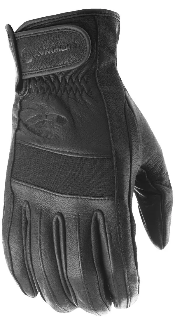 Highway 21 Jab Gloves Black - Model #5884 489-0019X for Motorcycle Safety and Comfort