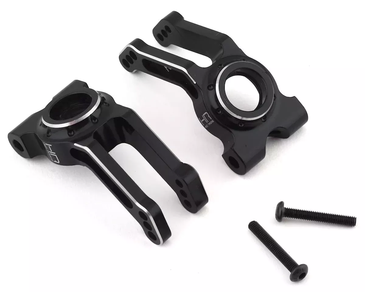 Hot Racing Arrma 4x4 Aluminum Rear Hubs Black - HRAATF2201