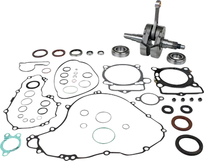 HOT RODS Complete Engine Bottom End Kit, Crank, Rod, Bearings, Gaskets and Seals for 2015-2018 Husqvarna and KTM - HR00236