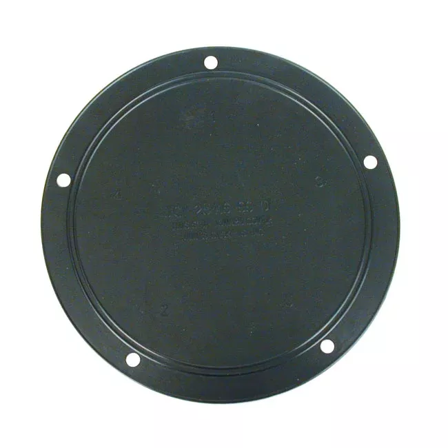 James Derby Cover Metal Base Seal Plate For Harley-Davidson