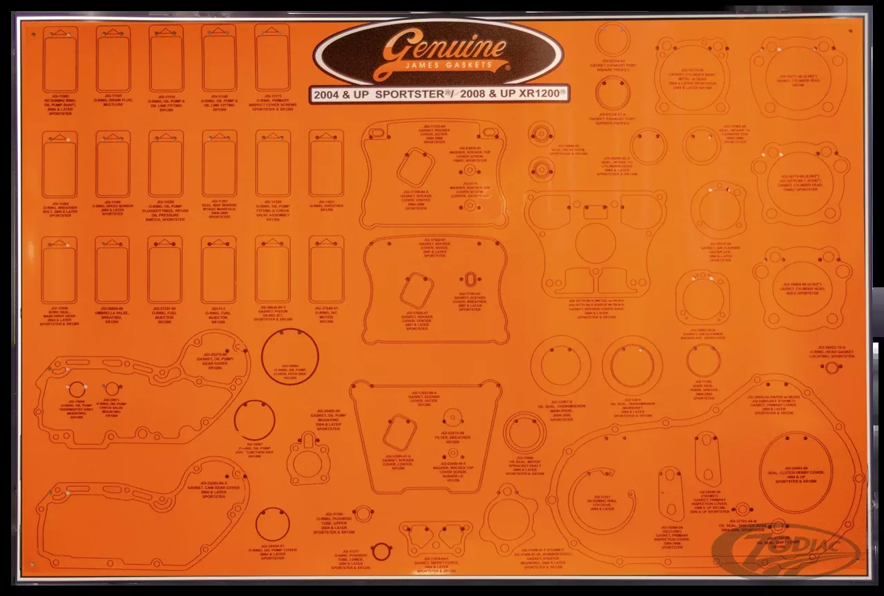 James gasket board XL04-up For Harley-Davidson