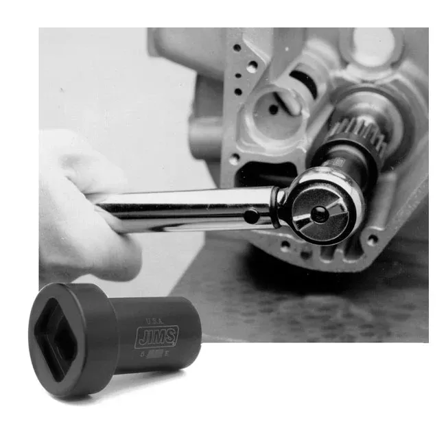 Jims Sprocket Shaft Nut Socket for Harley-Davidson