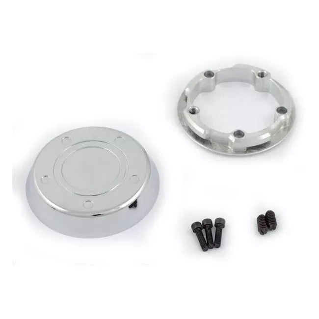 Jims, Twin Cam Bike Pocket. Chrome, 'Sleeper' For Harley Davidson