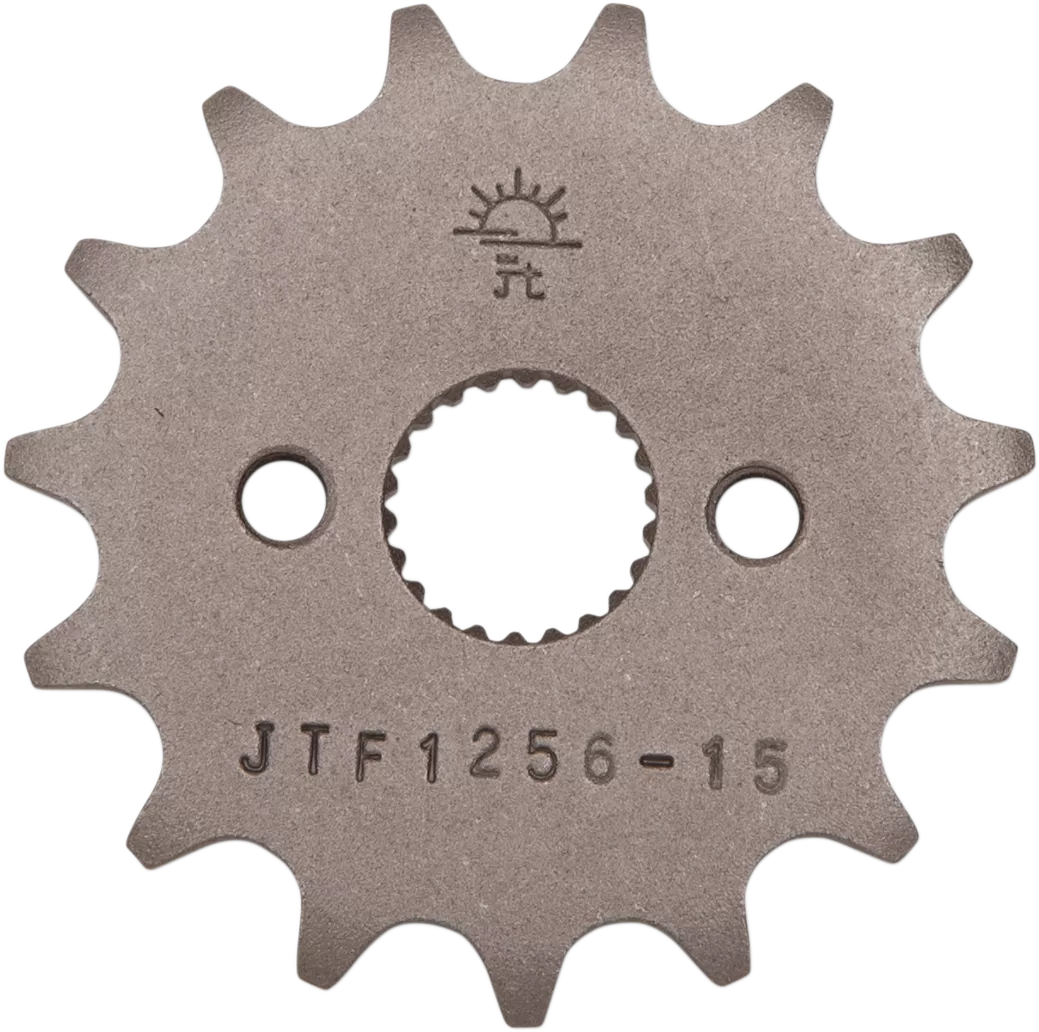 JT Sprockets Countershaft Sprocket - 15 Tooth JTF1256.15 for Motorcycle, Durable and Lightweight