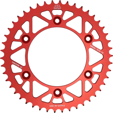 JT SPROCKETS Rear Sprocket - Honda - Red - 52 Tooth JTA210.52RED