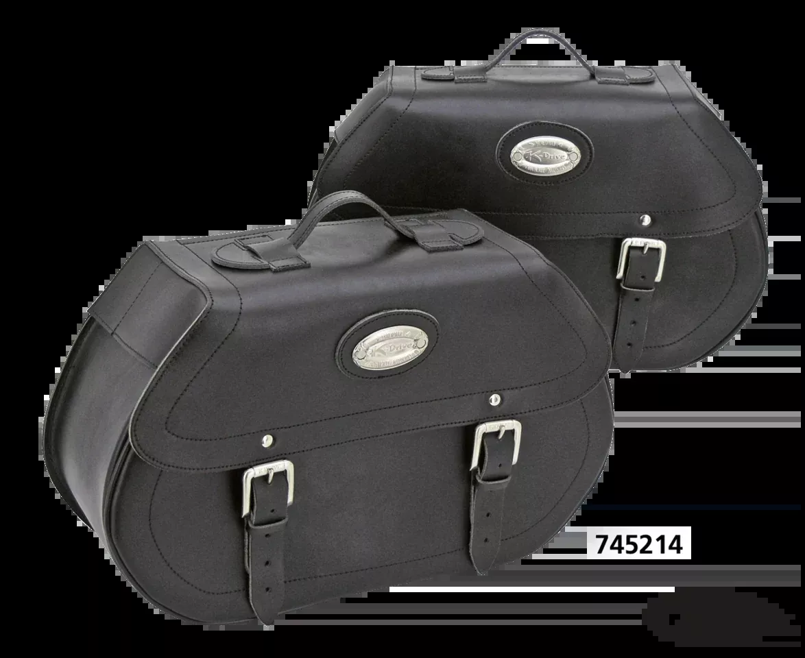 K-Drive slant bags F*ST06-17 Iparex w/st For Harley-Davidson