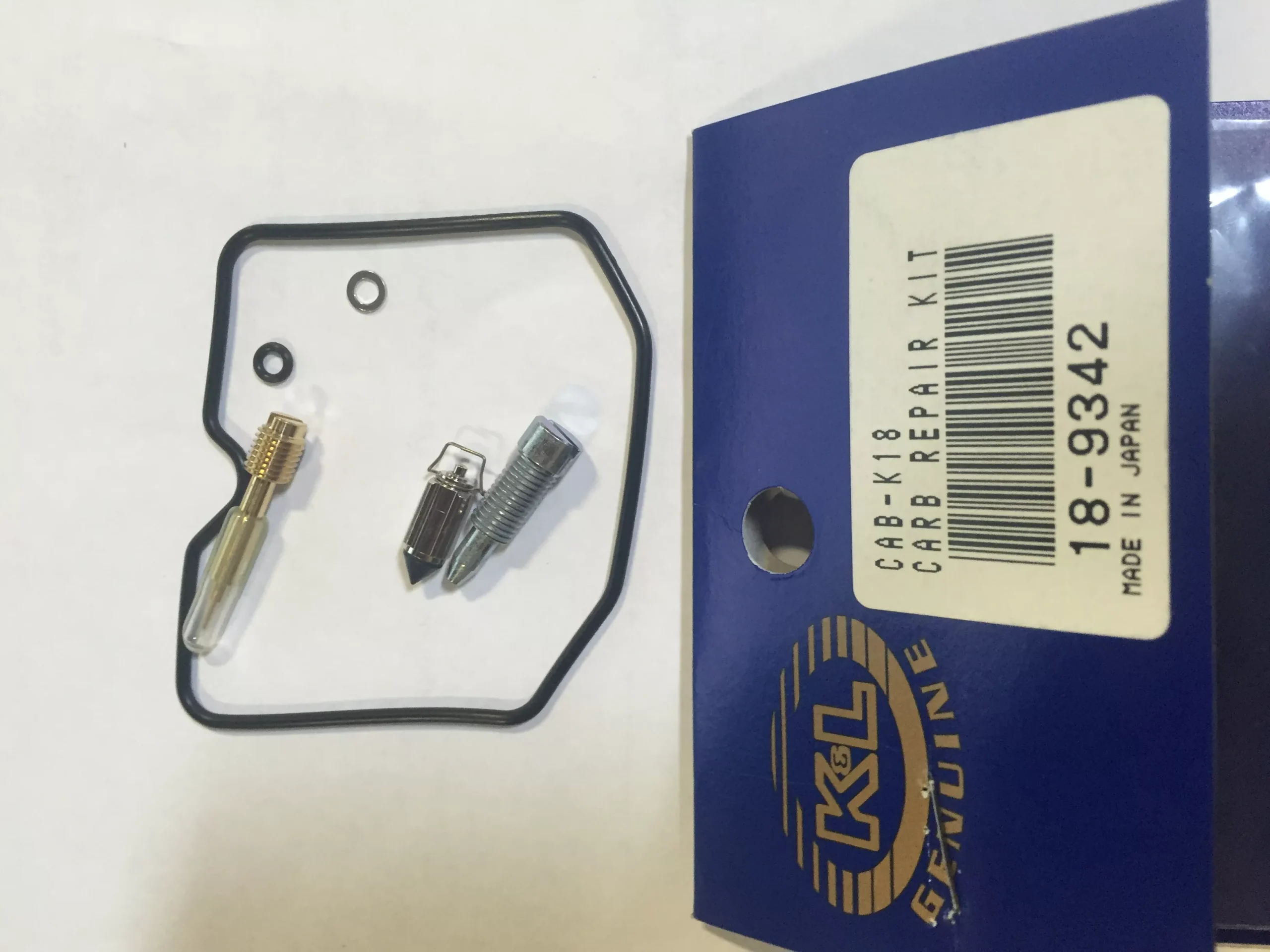 K&L Carburetor Repair Kit for 18-9342 * Complete Fuel System Restoration