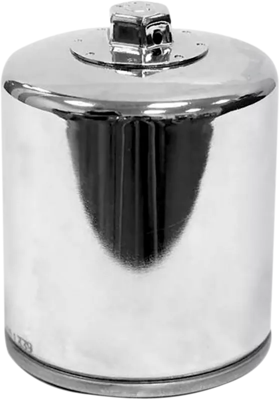 K&N Oil Filter - Chrome KN-174C for High-Performance Synthetic Motor Oils
