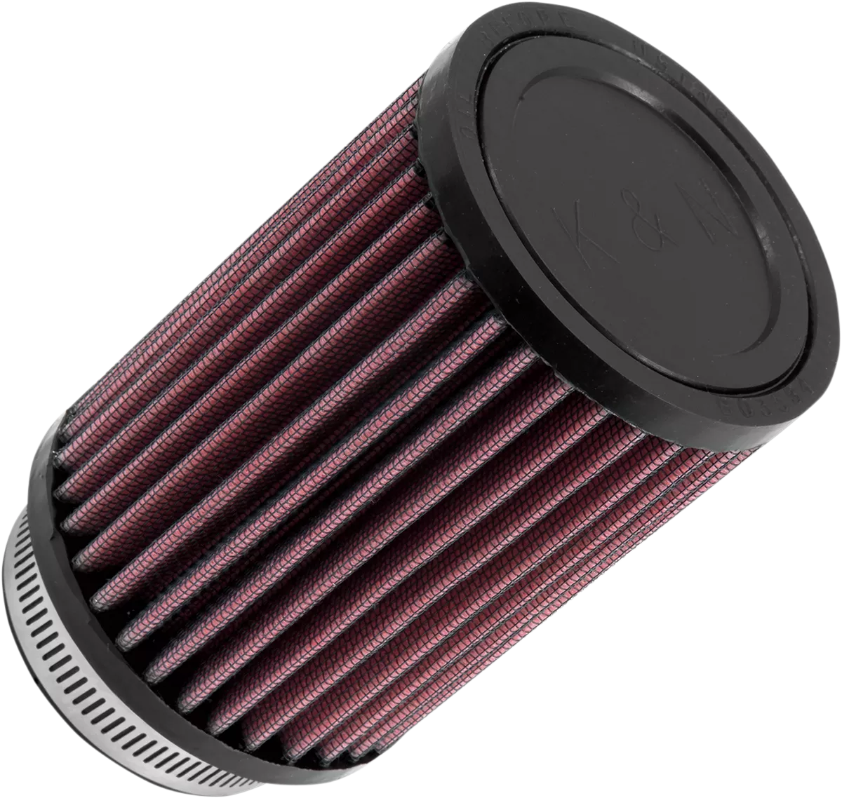 K&N Universal Air Filter - Centered RD-0710 for Carburetor Throat Compatibility