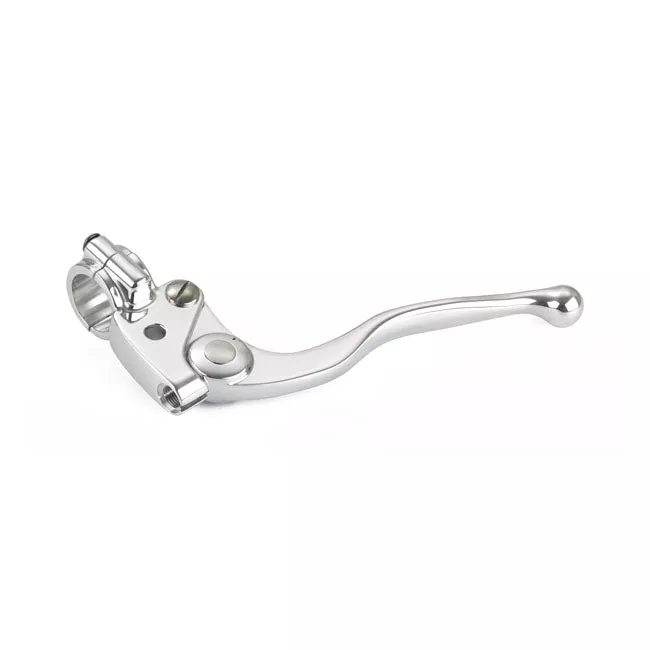 K-TECH GRIMECA CLUTCH LEVER ASSEMBLY POLISHED FOR HARLEY-DAVIDSON