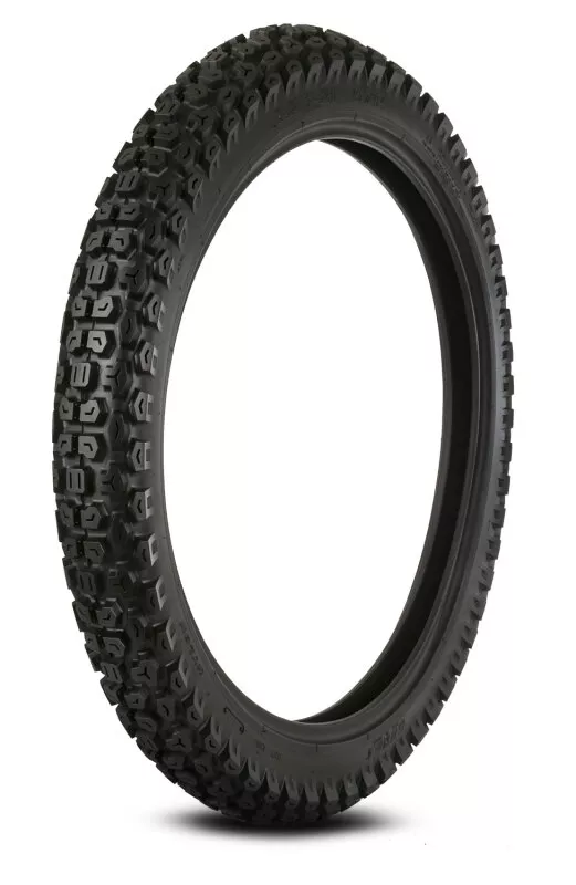 Kenda K270 Dual Sport Front Tire 2.75-21 4PR - Reliable PowerSports Tire for On and Off-Road Use