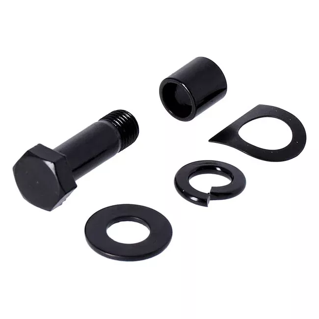 Kick Pedal Mounting Kit. Black for Harley-Davidson