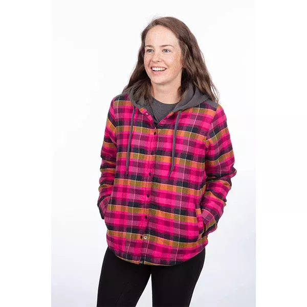 Klim - Big Sky Fleece Lined Flannel Hoodie (Womens)