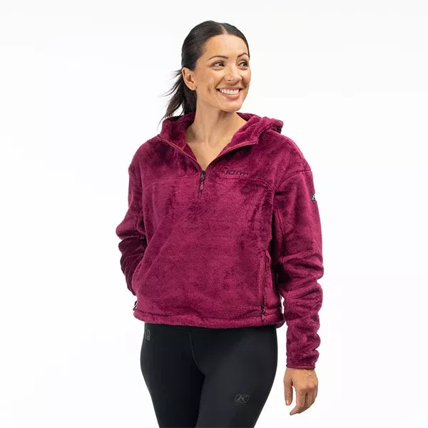 Klim - Cascade 1/4 Zip Crop Hoodie (Womens)