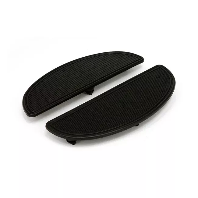Knurled Ribbed Oval Floorboard Pads For Harley-Davidson