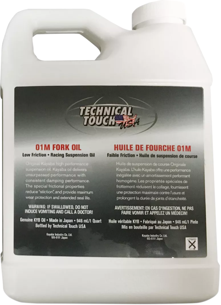 KYB 01M Front Fork Oil * 1 Quart by KYB, Part Number 130010010101