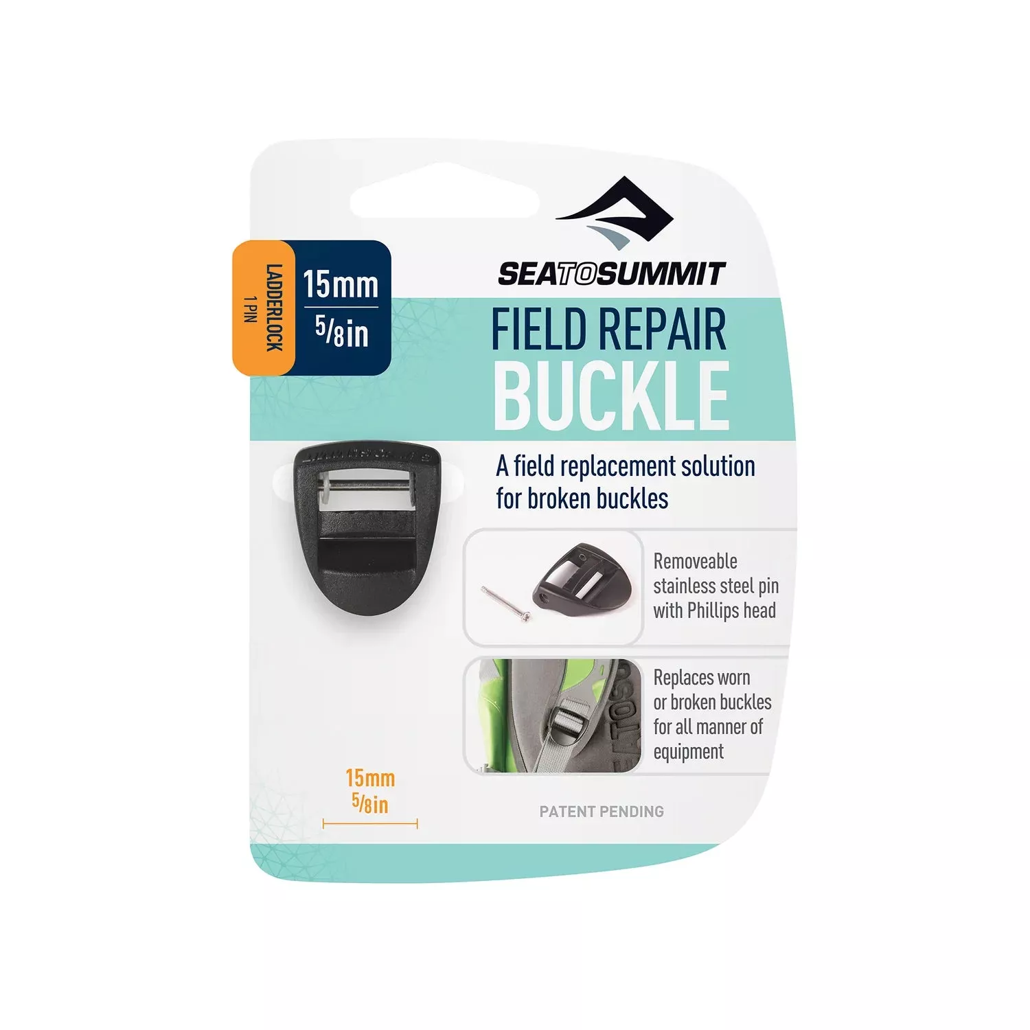 Ladder Lock Field Repair Buckle - 5/8in | 15mm - Past Season