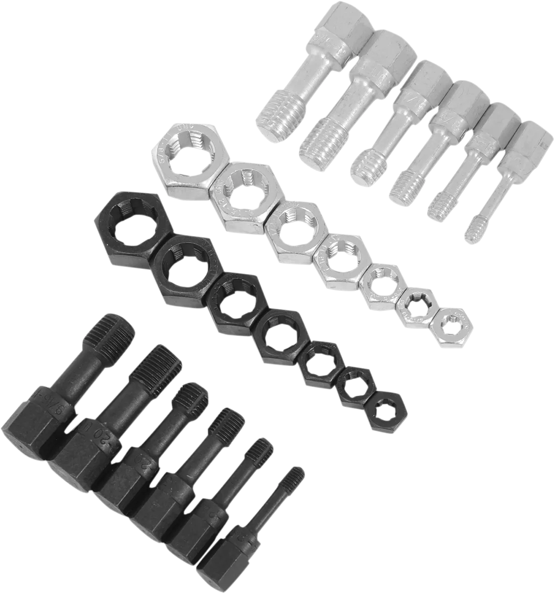 LANG TOOLS Thread Restorer Kit 2581 with SAE Fine and Coarse Taps and Dies