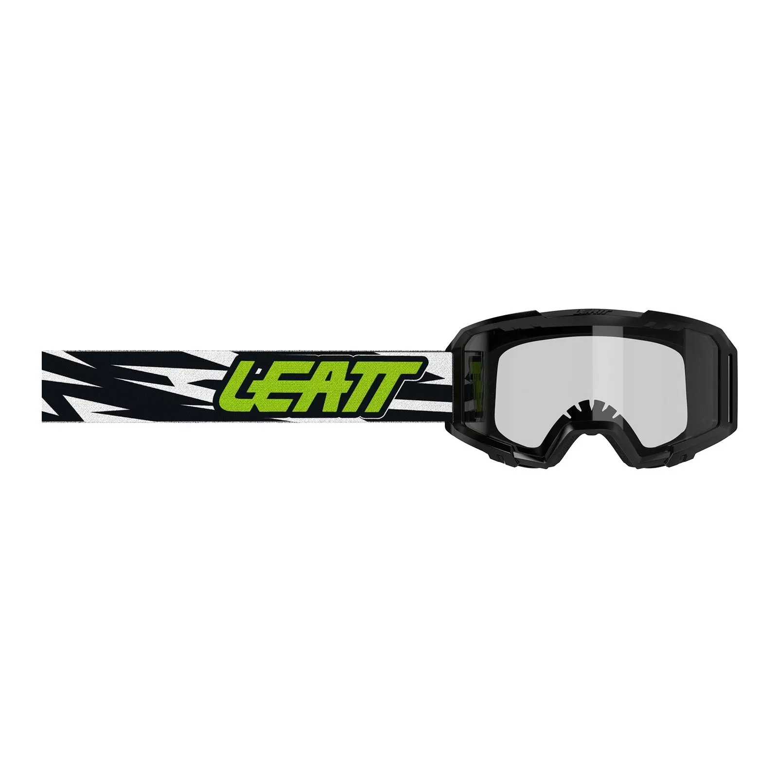 Leatt Goggle Vizion 2.5S - Black/Neon Yellow Clear 90 VLT (Small)