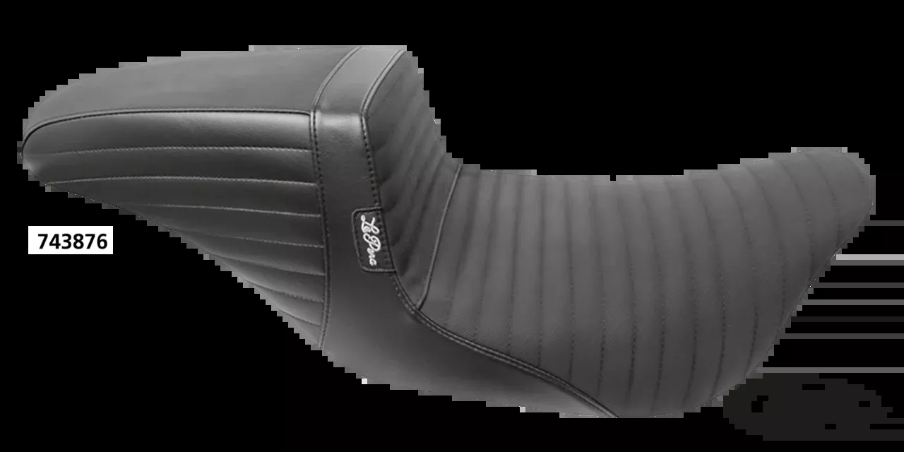 LePera Kickflip FLH/T08-UP Grip/Pleated For Harley-Davidson
