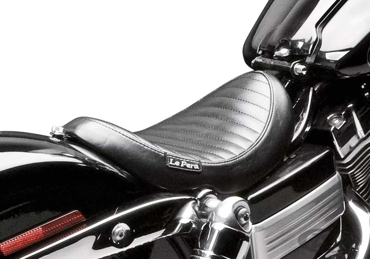 Lepera Lil Nugget Seat FXD06-17 Pleated for Harley-Davidson
