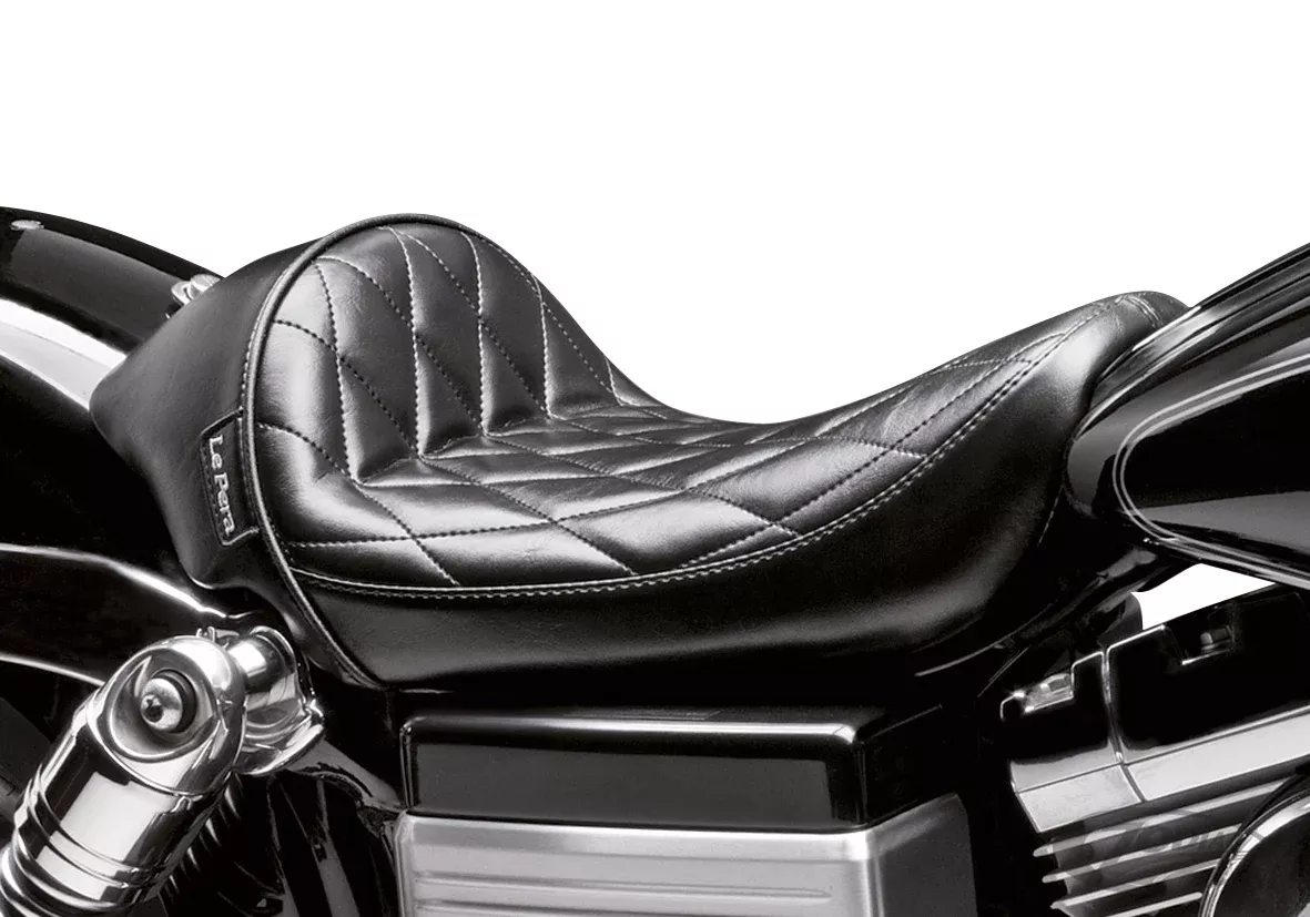 LePera Stubs Cafe FXD06-17 Diamond Seat For Harley-Davidson
