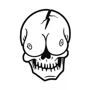 Lethal ThreatMotorcycle stickers Lolo