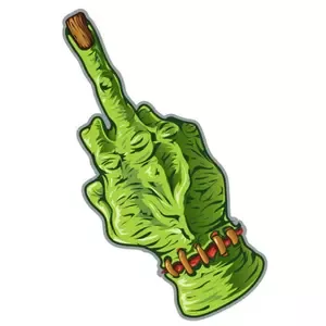 Lethal ThreatMotorcycle stickers Mini Vilain