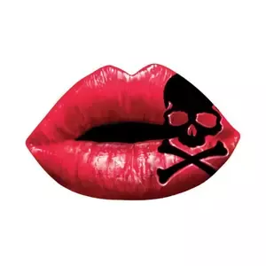 Lethal ThreatStickers Crossbone Lips