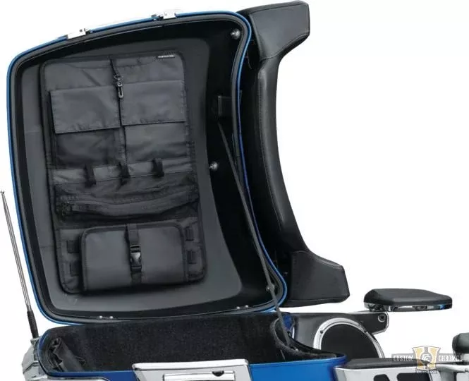 Lid Organizer Bag for HD Tour Pack Black For Harley-Davidson