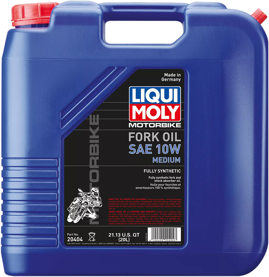 LIQUI MOLY Medium Fork Oil 10W - 20L Part Number 20404 by LIQUI MOLY