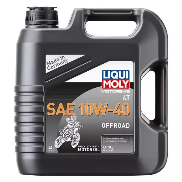 LiquiMoly - 4T SAE MX Off Road Synthetic Engine Oil - 10W40