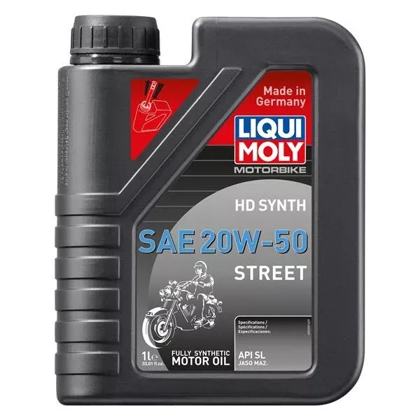 LiquiMoly - SAE Heavy Duty Street Synthetic Engine Oil - 20W50