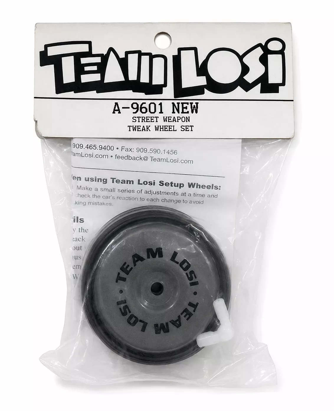 LOSA9601 NEW STREET WEAPON TWEAK WHEEL SET