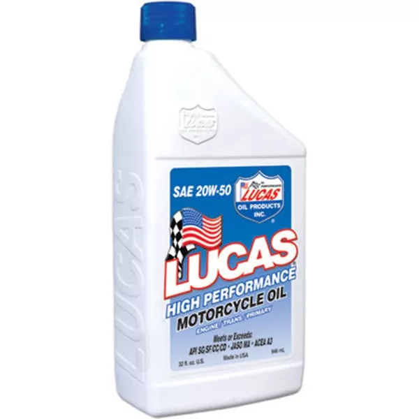 Lucas Oil - High Performance 20W-50 Engine Oil