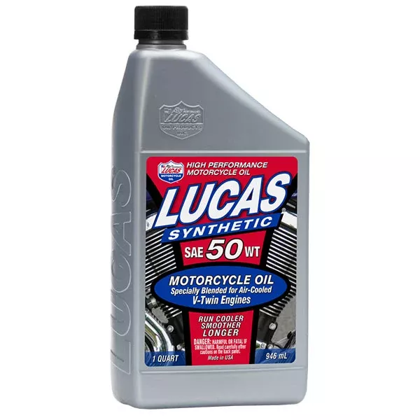Lucas Oil - V-Twin Synthetic 50W Engine Oil