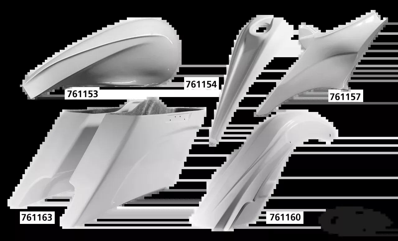Magnus Tank Shrouds FLH/T09-UP For Harley-Davidson