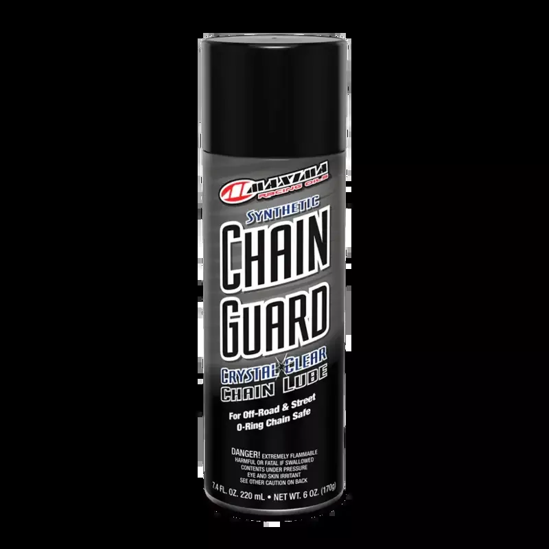 Maxima Clear Synthetic Chain Guard Small – 7.4oz